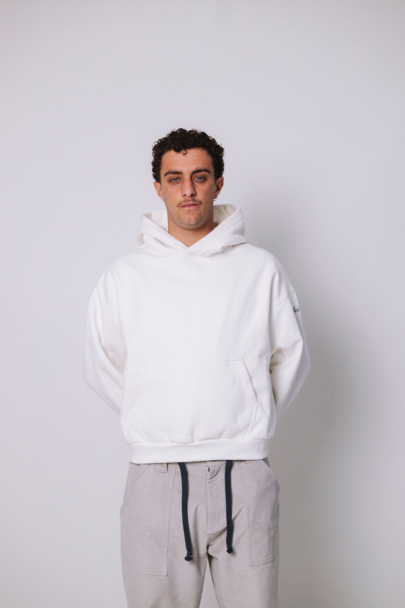 THE BEGINNING HOODIE WHITE