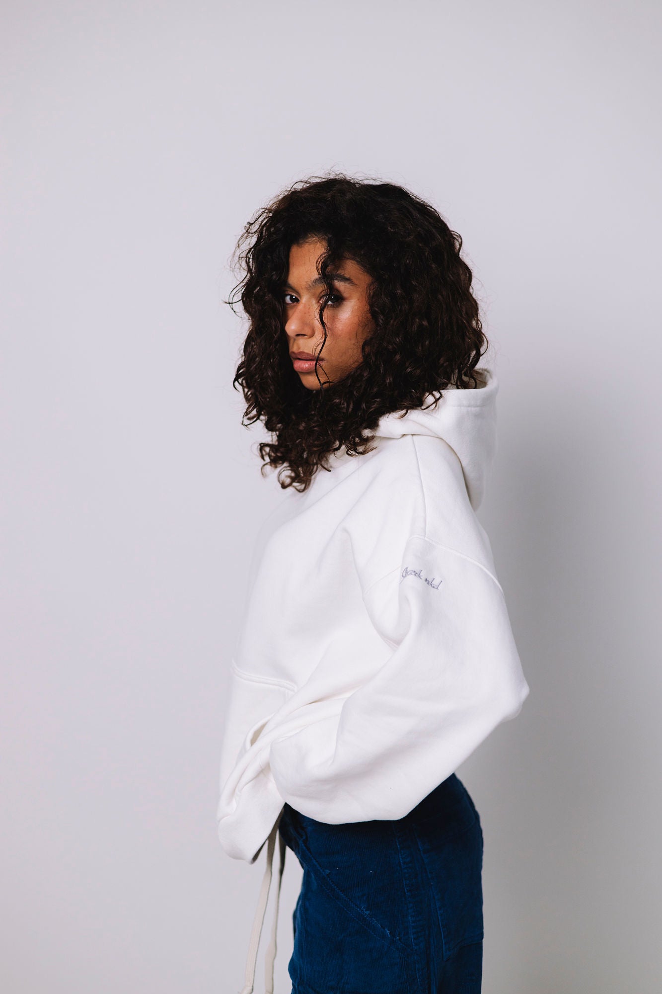 THE BEGINNING HOODIE WHITE