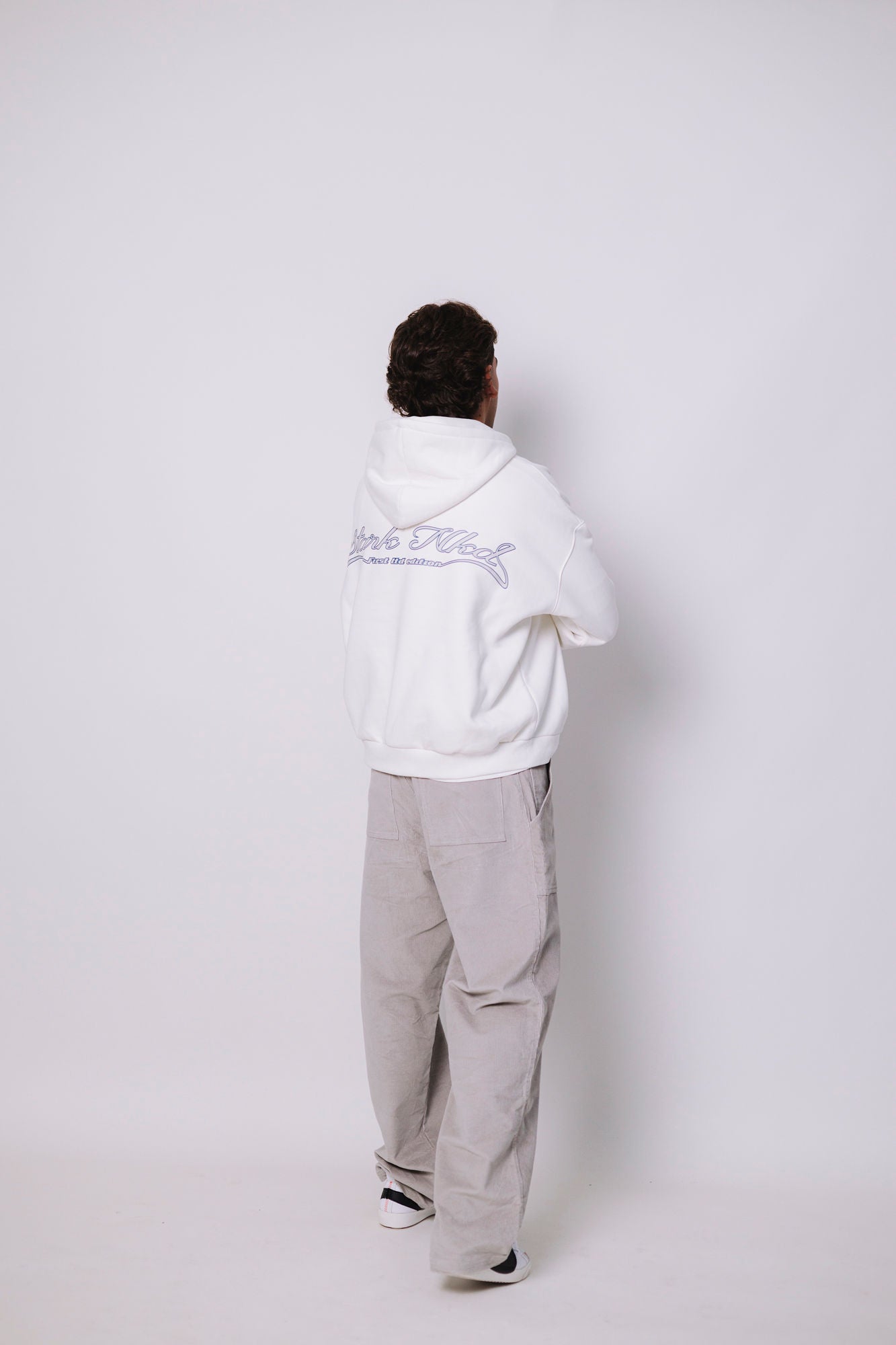 00's CORDUROY GREY PANTS