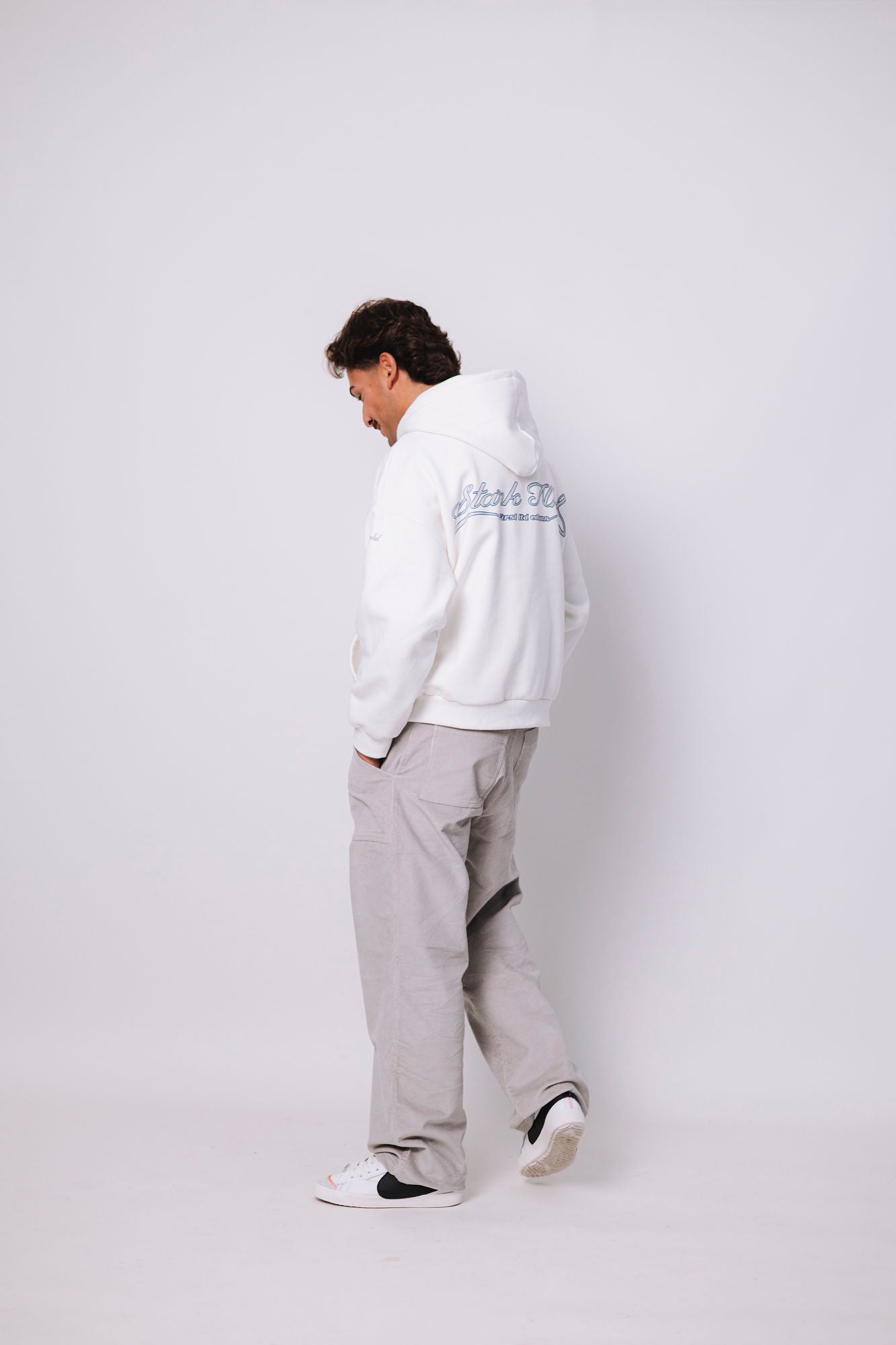 00's CORDUROY GREY PANTS
