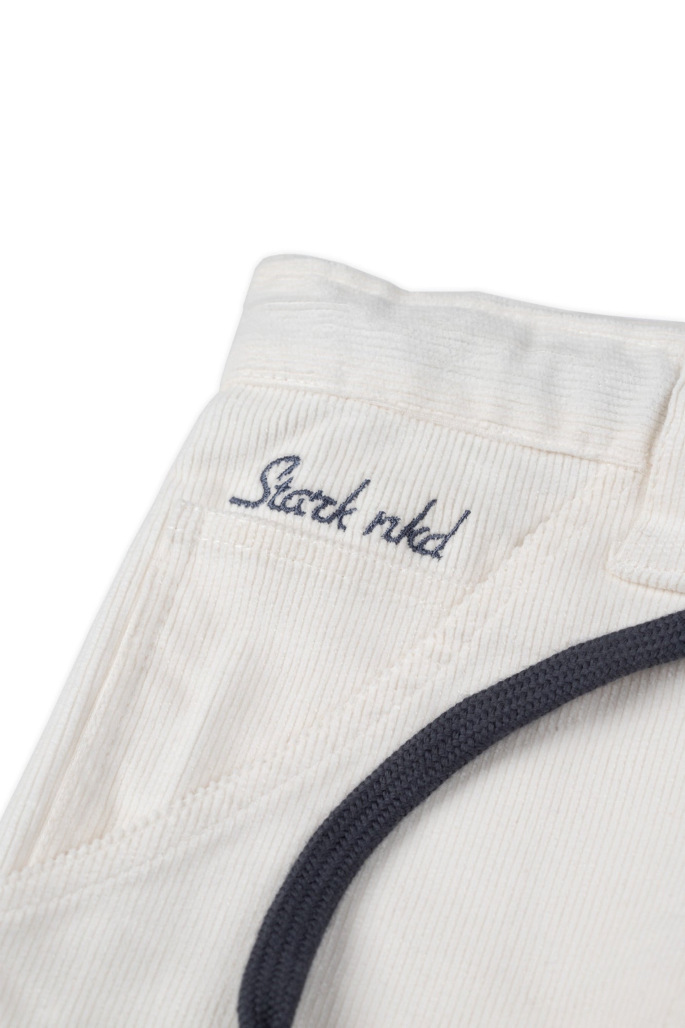 00's CORDUROY WHITE PANTS