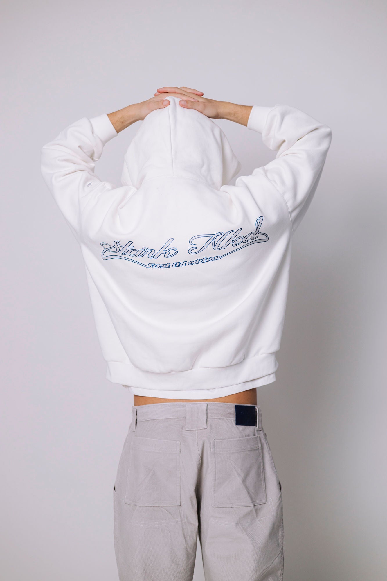 THE BEGINNING HOODIE WHITE