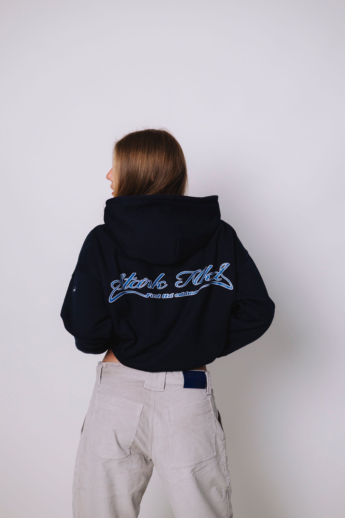 THE BEGINING HOODIE NAVY