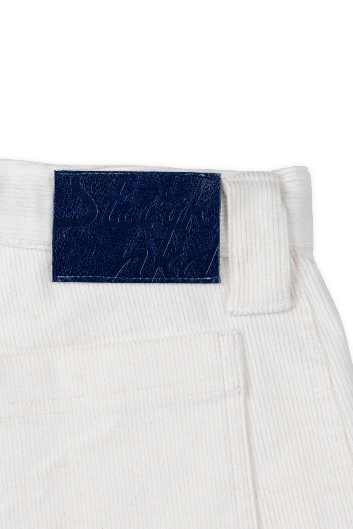 00's CORDUROY WHITE PANTS