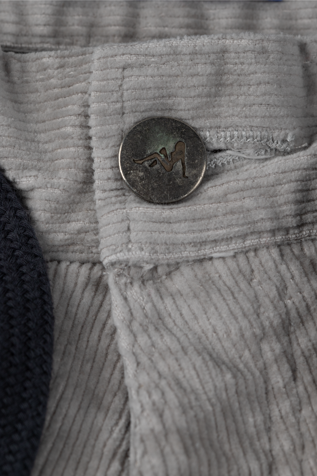 00's CORDUROY GREY PANTS