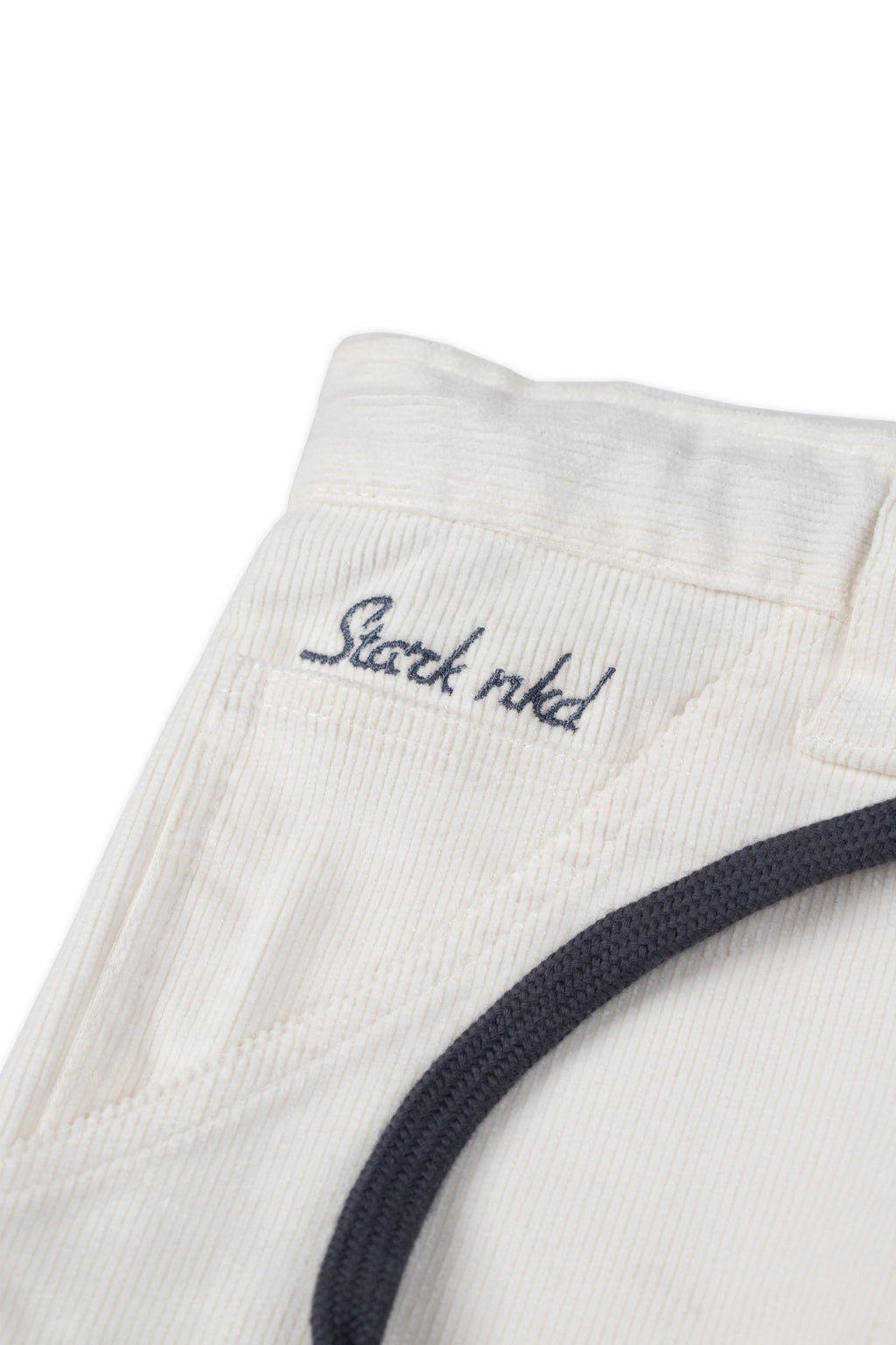 00's CORDUROY WHITE PANTS